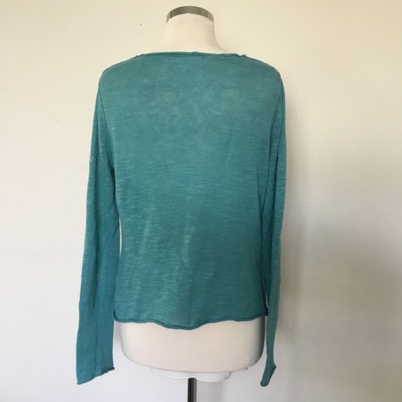 Zadig & Voltaire V-Neck Logo Sweater - Size Medium - Picture 9 of 15